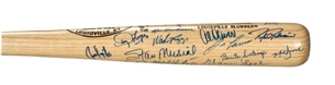 Hall of Famer and Others Multi-Signed Bat with Over 20 Signatures (PSA/DNA)